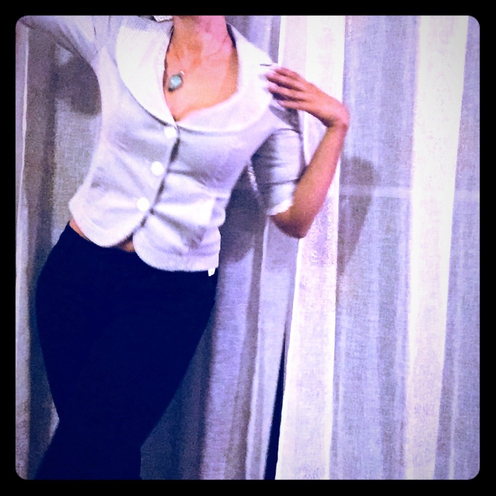 Guess? short sleeve blazer sz M